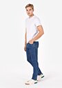 thumb-Straight Fit Düşük Bel Düz Paça Erkek Denim Jean Pantolon