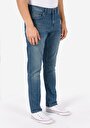 thumb-Straight Fit   Erkek İndigo Jean Pantolon