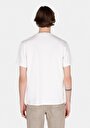 thumb-Comfort Fit Yuvarlak Yaka Düz Erkek Beyaz Kısa Kol Tişört