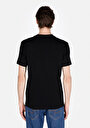 thumb-Regular Fit Yuvarlak Yaka Düz Erkek Siyah Kısa Kol Tişört