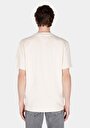 thumb-Comfort Fit Yuvarlak Yaka Düz Erkek Bej Kısa Kol Tişört