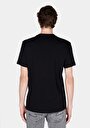 thumb-Regular Fit Yuvarlak Yaka Düz Erkek Siyah Kısa Kol Tişört
