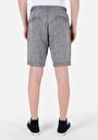 thumb-Regular Fit Cepsiz Orta Bel Düz Erkek Gri Şort