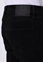 thumb-Straight Fit Düşük Bel Düz Paça Erkek Siyah Jean Pantolon