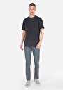 thumb-Comfort Fit Yuvarlak Yaka  Erkek Antrasit Kısa Kol Tişört