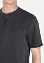 thumb-Comfort Fit Yuvarlak Yaka  Erkek Antrasit Kısa Kol Tişört