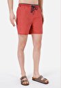 thumb-Slim Fit  Erkek Kirmizi Deniz Şortu