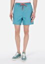 thumb-Slim Fit  Erkek Mavi Deniz Şortu