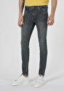 thumb-Slim Fit Düşük Bel Dar Paça Erkek Denim Jean Pantolon