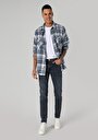 thumb-Slim Fit Düşük Bel Dar Paça Erkek Denim Jean Pantolon