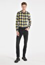 thumb-Straight Fit Düşük Bel Düz Paça Erkek Siyah Jean Pantolon