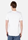 thumb-Regular Fit Yuvarlak Yaka Düz Erkek Beyaz Kısa Kol Pamuklu Tişört
