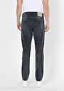 thumb-Slim Fit Düşük Bel Dar Paça Erkek Koyu İndigo Jean Pantolon