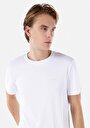 thumb-Regular Fit Yuvarlak Yaka Basic Erkek Beyaz Kısa Kol Tişört