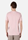 thumb-Regular Fit Yuvarlak Yaka Düz Erkek Pembe Kısa Kol Tişört