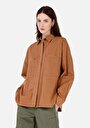 relax-fit-shirt-neck-kadin-kahverengi-roll-up-gomlek