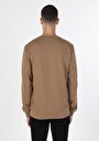 thumb-Regular Fit   Erkek Bej Sweatshirt