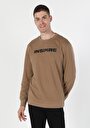 thumb-Regular Fit   Erkek Bej Sweatshirt