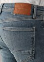thumb-Slim Fit Düşük Bel Dar Paça Erkek İndigo Jean Pantolon