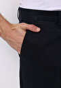 thumb-Regular Fit Orta Bel Düz Paça Cepli Erkek Lacivert Pantolon