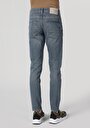 thumb-Slim Fit Düşük Bel Dar Paça Erkek İndigo Jean Pantolon