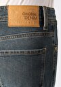 thumb-Slim Fit Düşük Bel Dar Paça Pamuk Erkek Denim Jean Pantolon