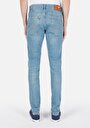 thumb-Slim Fit Düşük Bel Dar Paça Erkek İndigo Jean Pantolon