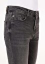 thumb-Slim Fit Düşük Bel Dar Paça Erkek Siyah Jean Pantolon