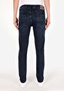 thumb-Straight Fit Düşük Bel Düz Paça Erkek İndigo Jean Pantolon