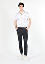 thumb-Slim Fit Orta Bel Düz Paça Erkek Lacivert  Pantolon