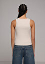 thumb-Slim Fit   Kadın Bej Atlet