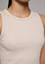 thumb-Slim Fit   Kadın Bej Atlet