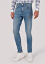 thumb-Slim Fit Düşük Bel Dar Paça Erkek Denim Jean Pantolon