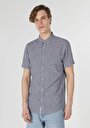 regular-fit-shirt-neck-kareli-mavi-erkek-kisa-kol-gomlek-cl1049450