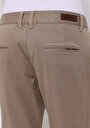 thumb-Slim Fit Orta Bel Düz Paça Erkek Bej Astarsız Pantolon