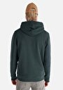 thumb-Regular Fit Kapüşonlu Erkek Yeşil Sweatshirt