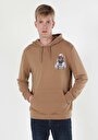thumb-Regular Fit   Erkek Bej Sweatshirt