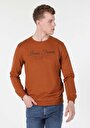 thumb-Regular Fit   Erkek Kahverengi Sweatshirt