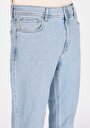 thumb-Regular Fit Orta Bel Düz Paça Erkek İndigo Ecologic Jean Pantolon