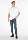 thumb-Straight Fit Düşük Bel Düz Paça Erkek İndigo Jean Pantolon