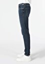 thumb-Slim Fit Düşük Bel Dar Paça Erkek Denim Jean Pantolon