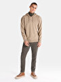 thumb-Comfort Fit   Erkek Bej Sweatshirt