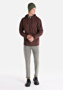 thumb-Comfort Fit   Erkek Kahverengi Sweatshirt