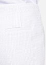thumb-Slim Fit Düşük Bel Düz Kadın Beyaz Şort