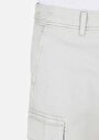 thumb-Regular Fit Cepli Orta Bel Düz Erkek Taş Şort