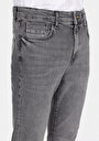 thumb-Skinny Fit Yüksel Bel Dar Paça Erkek Siyah Jean Pantolon