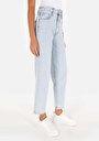thumb-Straight Fit Pamuklu Kadın Denim Jean Pantolon