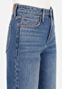thumb-Regular Fit   Kadın İndigo Jean Pantolon