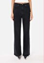 thumb-Regular Fit   Kadın Siyah Jean Pantolon