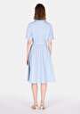 thumb-Regular Fit  Kadın Mavi  Elbise